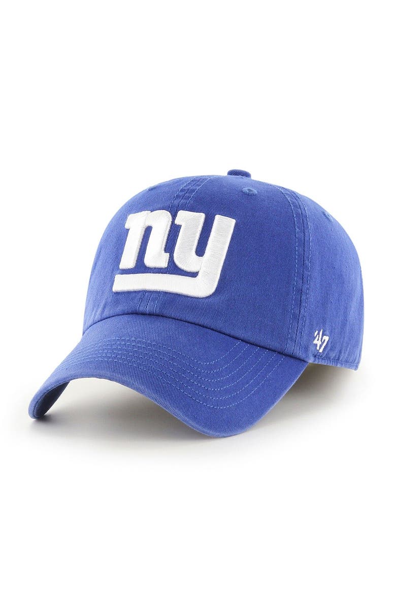 '47 Men's '47 Royal New York Giants Franchise Logo Fitted Hat, Main, color, Royal