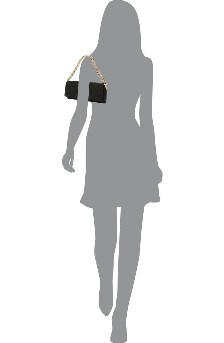 Vince Camuto Kokel Quilted Leather Clutch, Alternate, color,