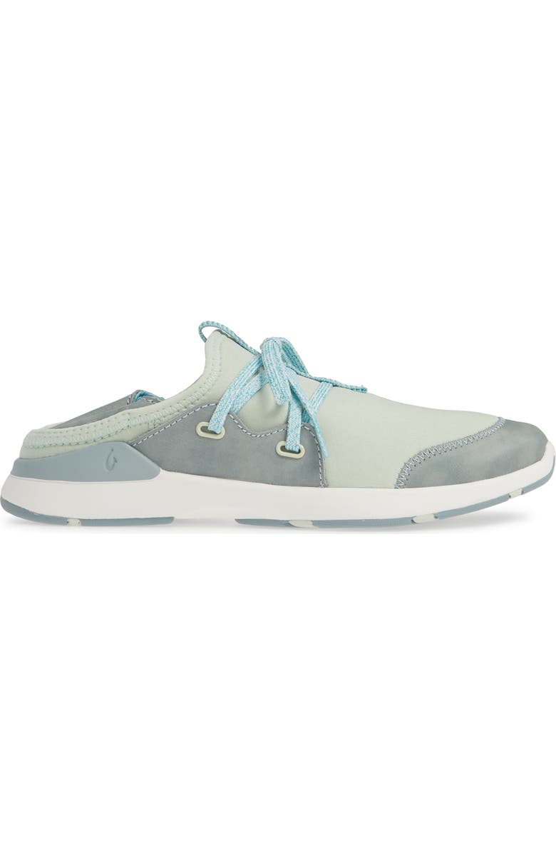 OluKai Miki Li Convertible Sneaker, Alternate, color, Pale Moss/ Dolphin Fabric