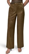 Donna Karan New York Pinstripe Wide Leg Pants