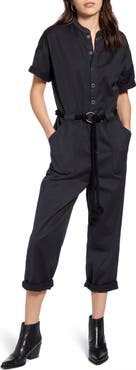 AG Emery Rope Tie Belt Cotton Jumpsuit