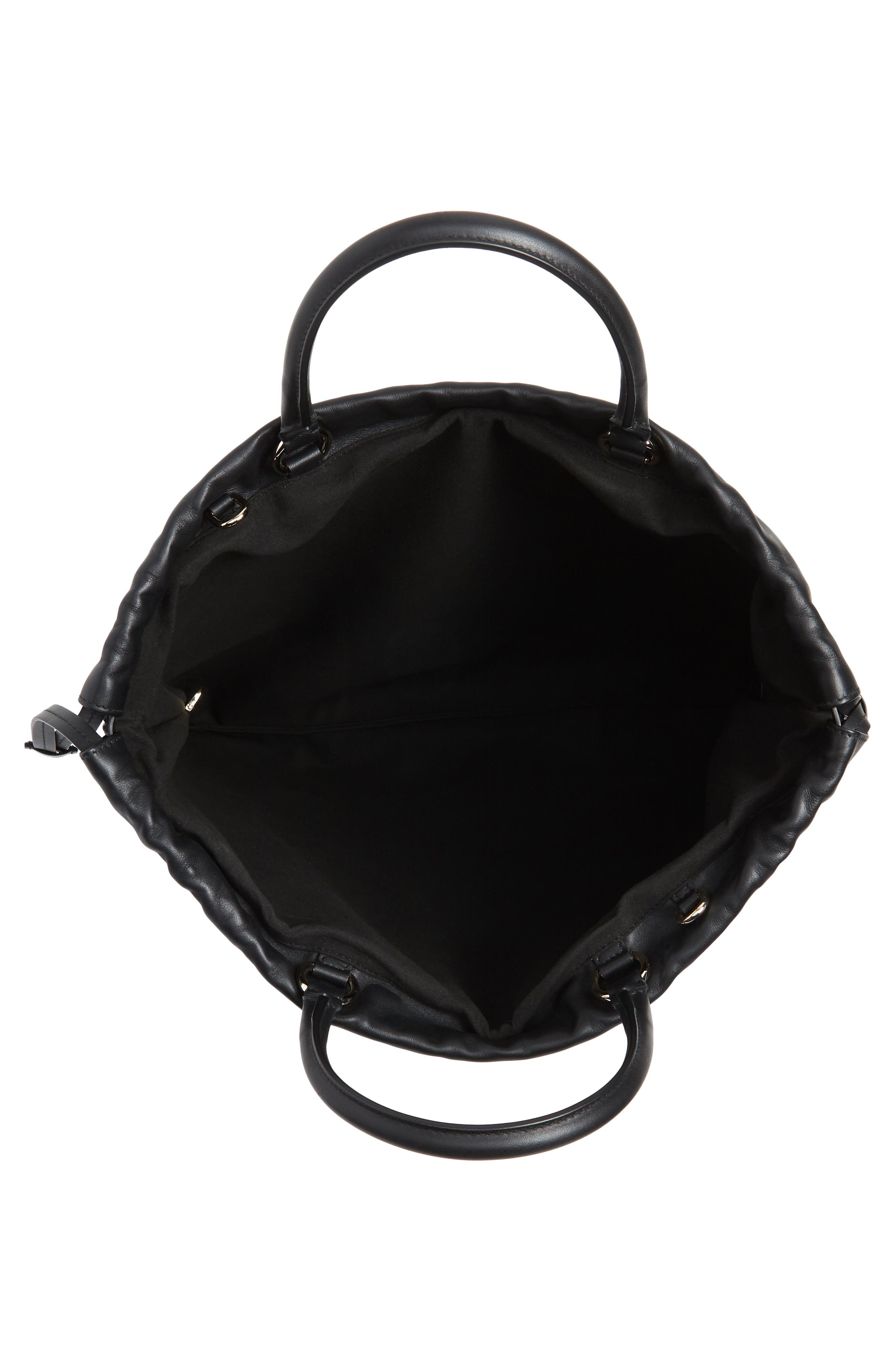 FERRAGAMO Salvatore Ferragamo Vara Caged Calfskin Leather Tote, Alternate, color, 