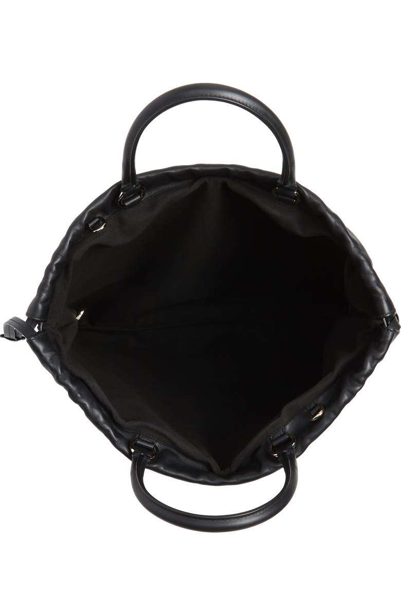 FERRAGAMO Salvatore Ferragamo Vara Caged Calfskin Leather Tote, Alternate, color,