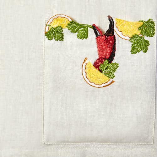 Tombolo 'just A Pinch' Cabana ~ Crop Cut In Sea-foam