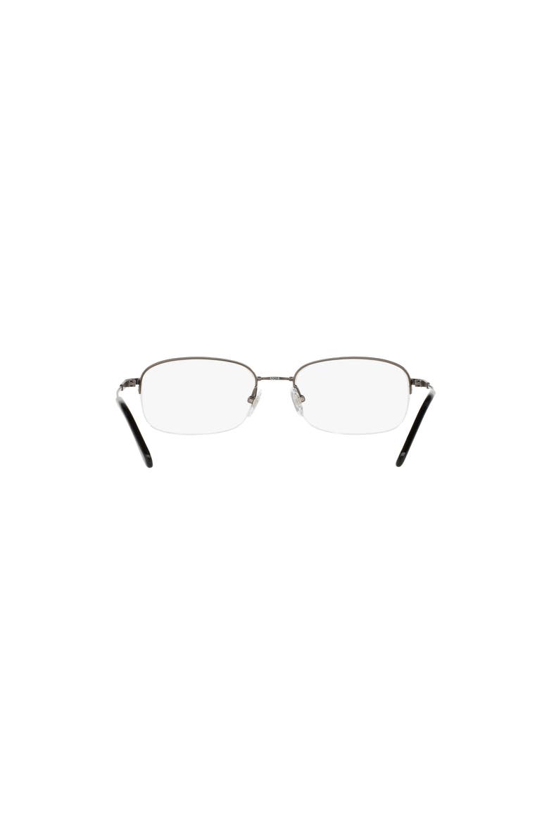 52mm Rectangle optical glasses, Alternate, color, Grey