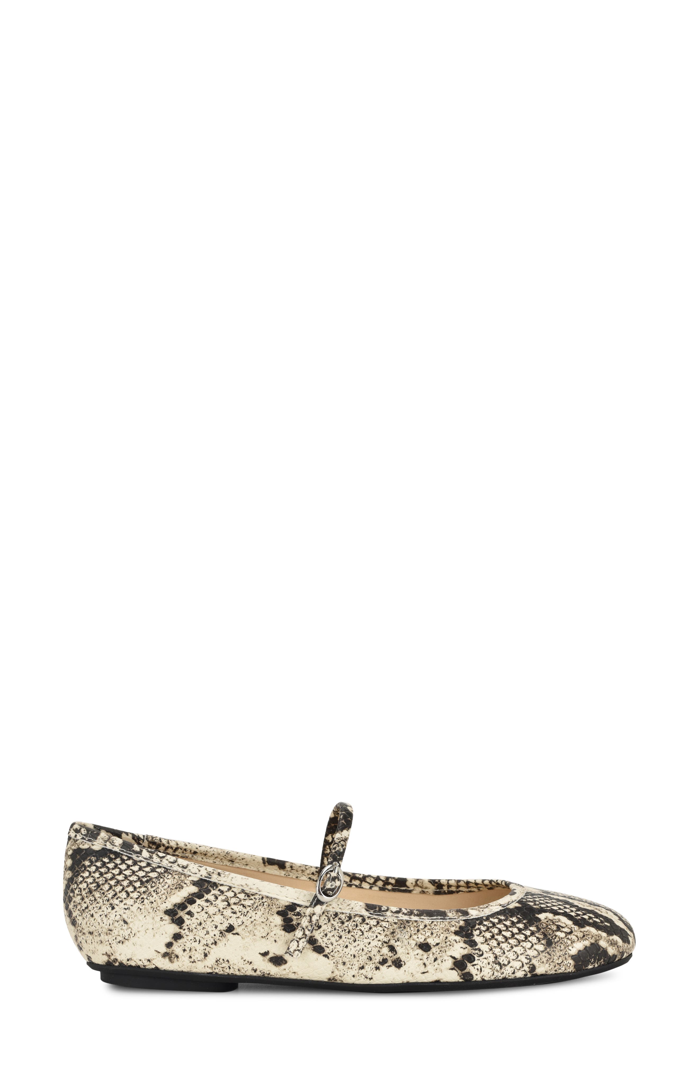 Nine West Classik Mary Jane Flat, Alternate, color, Light Natural