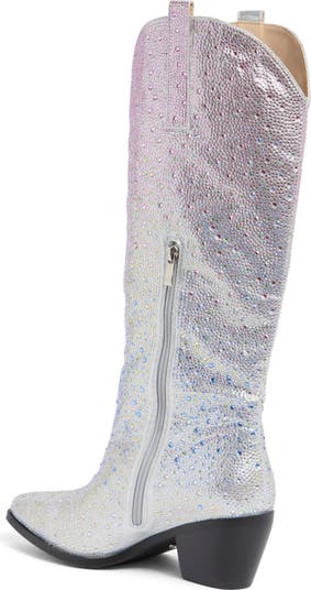 Almudena Glitter Western Bootie