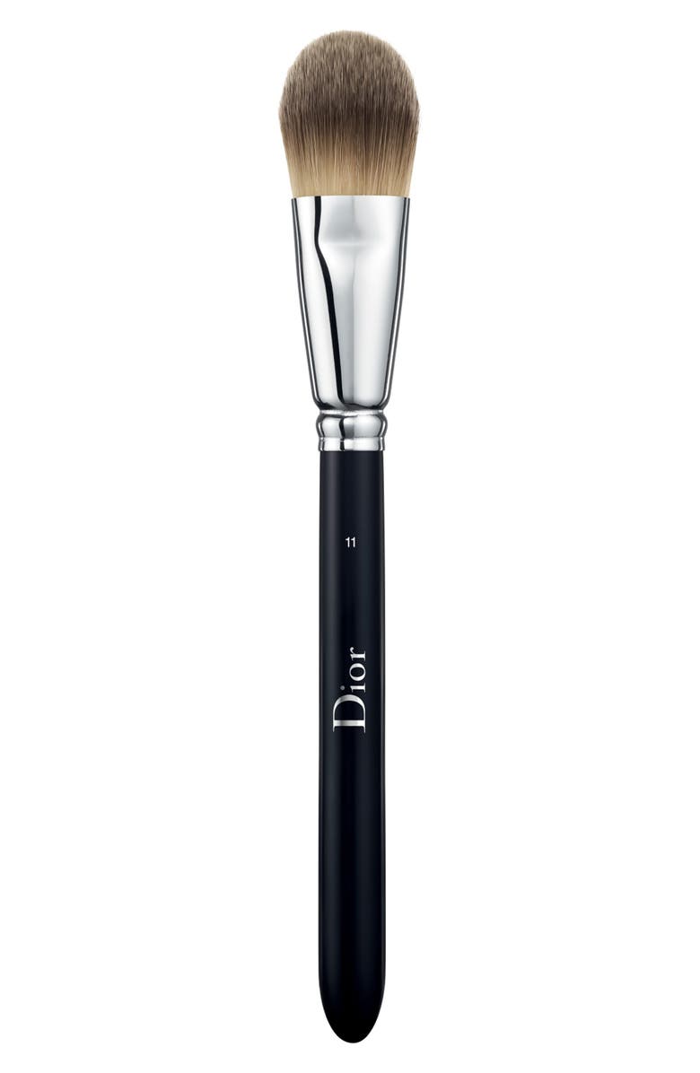 DIOR No. 11 Light Coverage Fluid Foundation Brush, Main, color, 