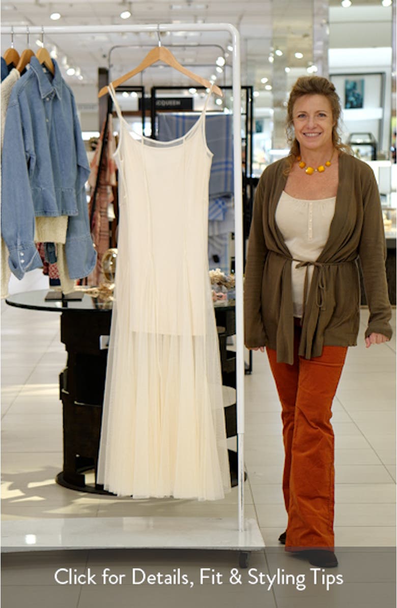 Harmonia Mesh Maxi Dress, sales video thumbnail