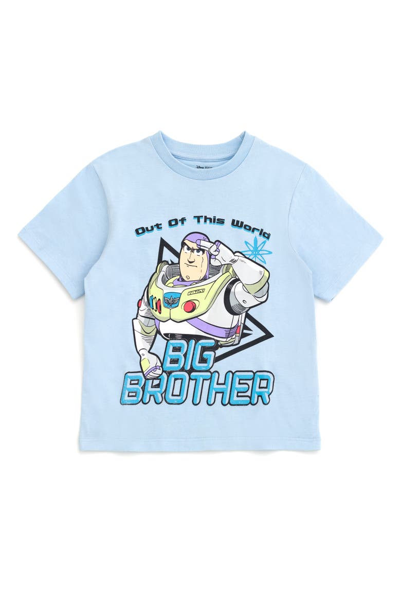 Toy Story Short Sleeve T-Shirt, Main, color, Blue Buzz Lightyear