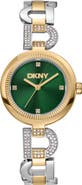 DKNY Logo Chain Bracelet Watch