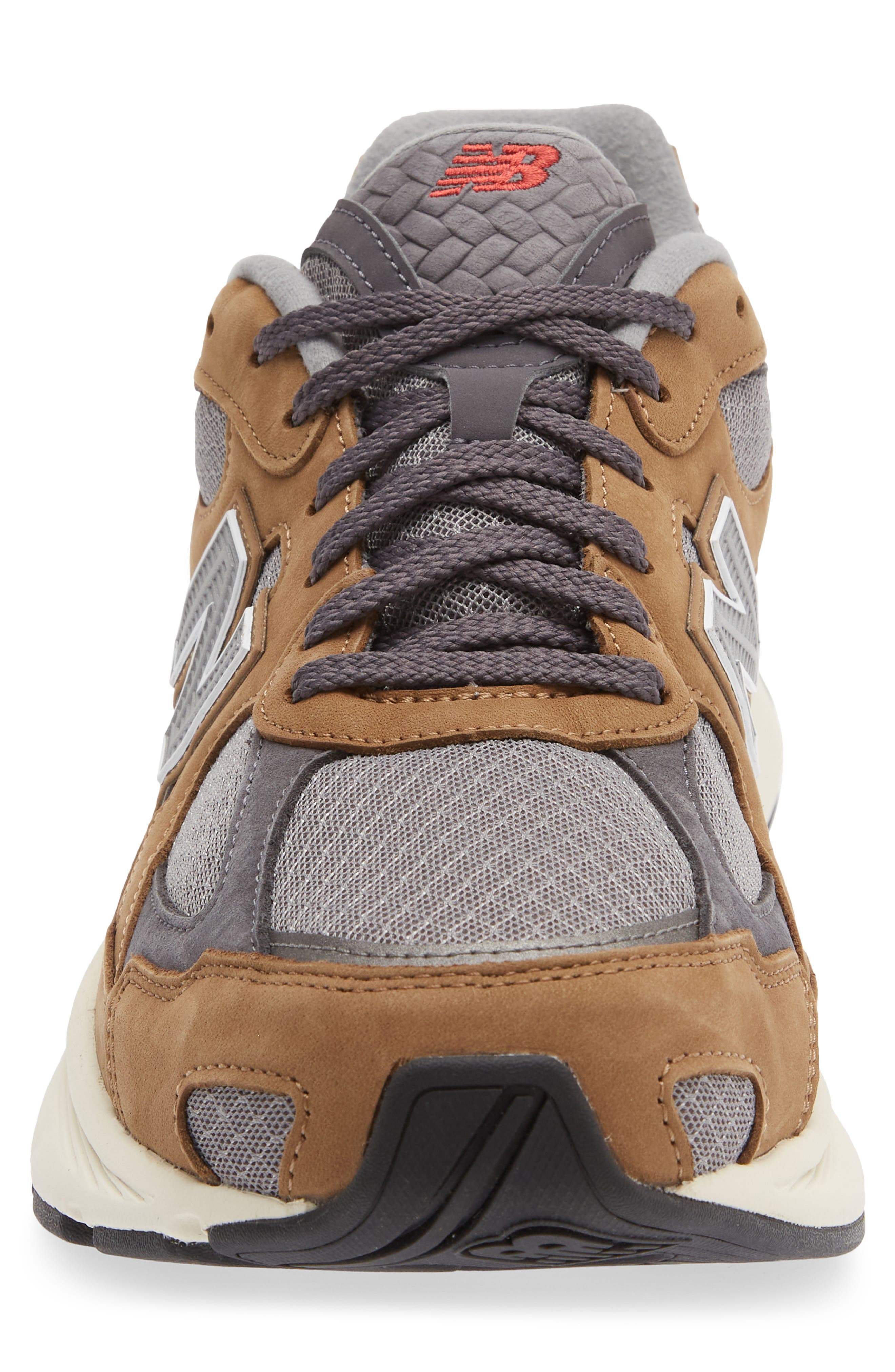Gender Inclusive Lunar New Year 2010 Sneaker, Alternate, color, RAW LEATHER/ SHADOW GREY