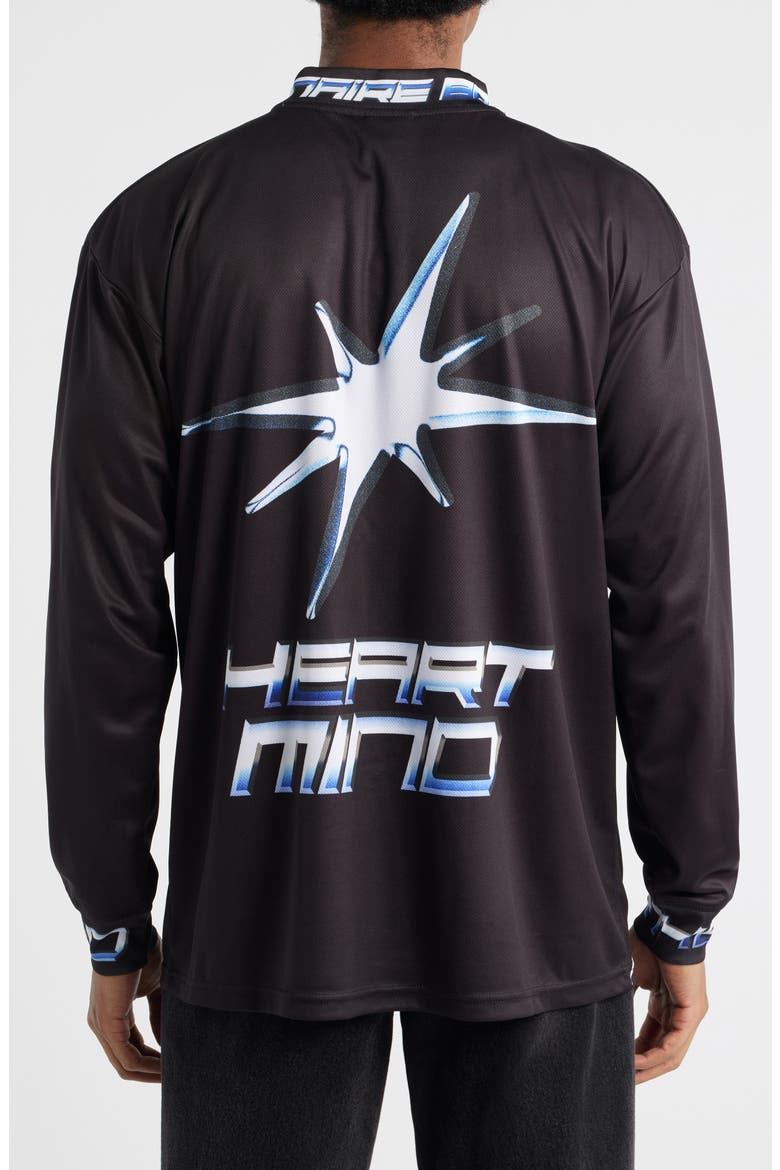 Discover Long Sleeve Jersey Shirt, Alternate, color, BLACK