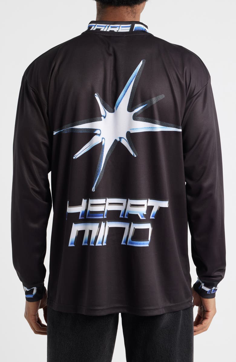 Billionaire Boys Club Discover Long Sleeve Jersey Shirt, Alternate, color, Black