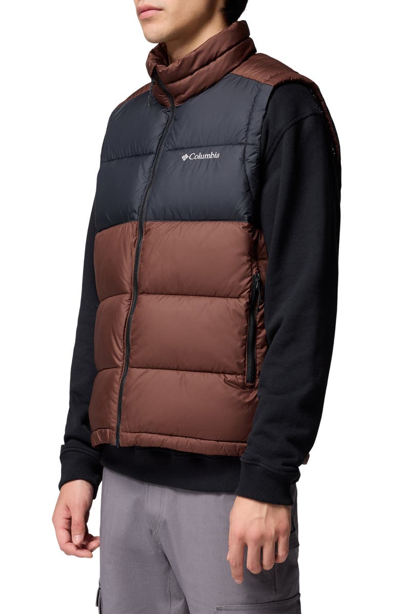 Columbia Pike Lake<sup>™</sup> II Water Repellent Insulated Puffer Vest, Alternate, color, Tobacco Black
