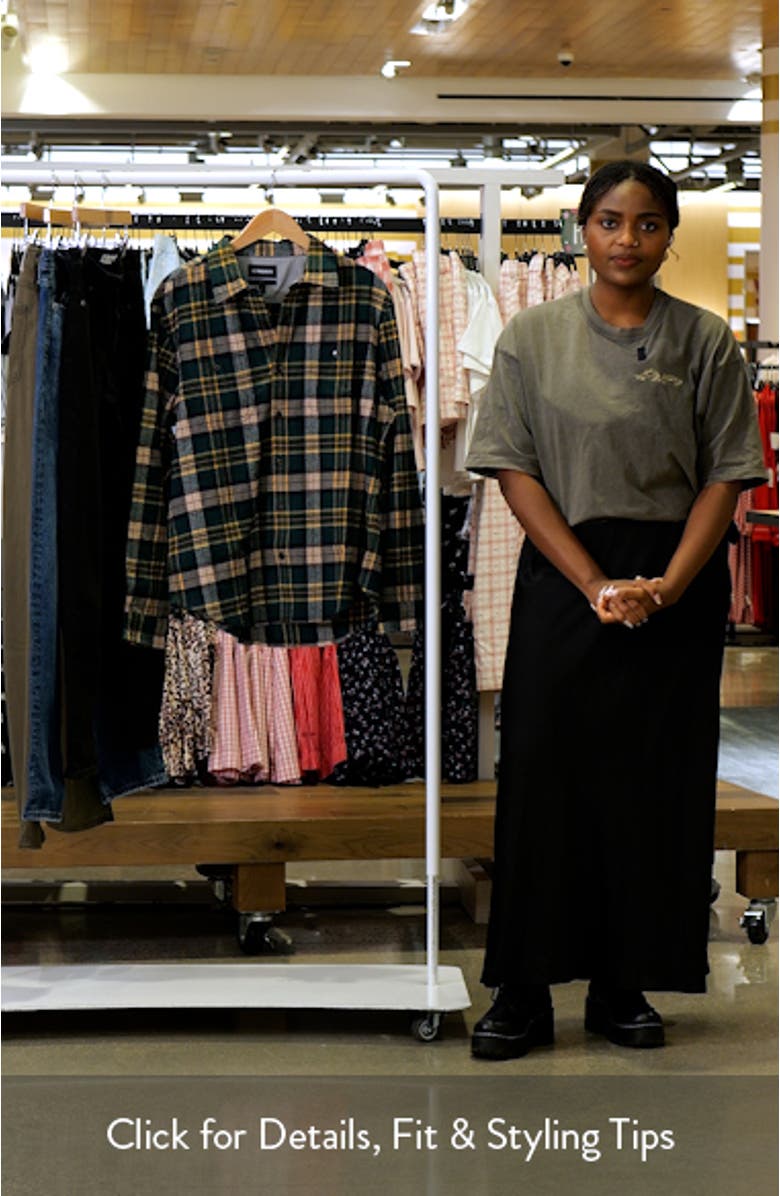 Slim Fit Plaid Stretch Flannel Button-Up Shirt, sales video thumbnail