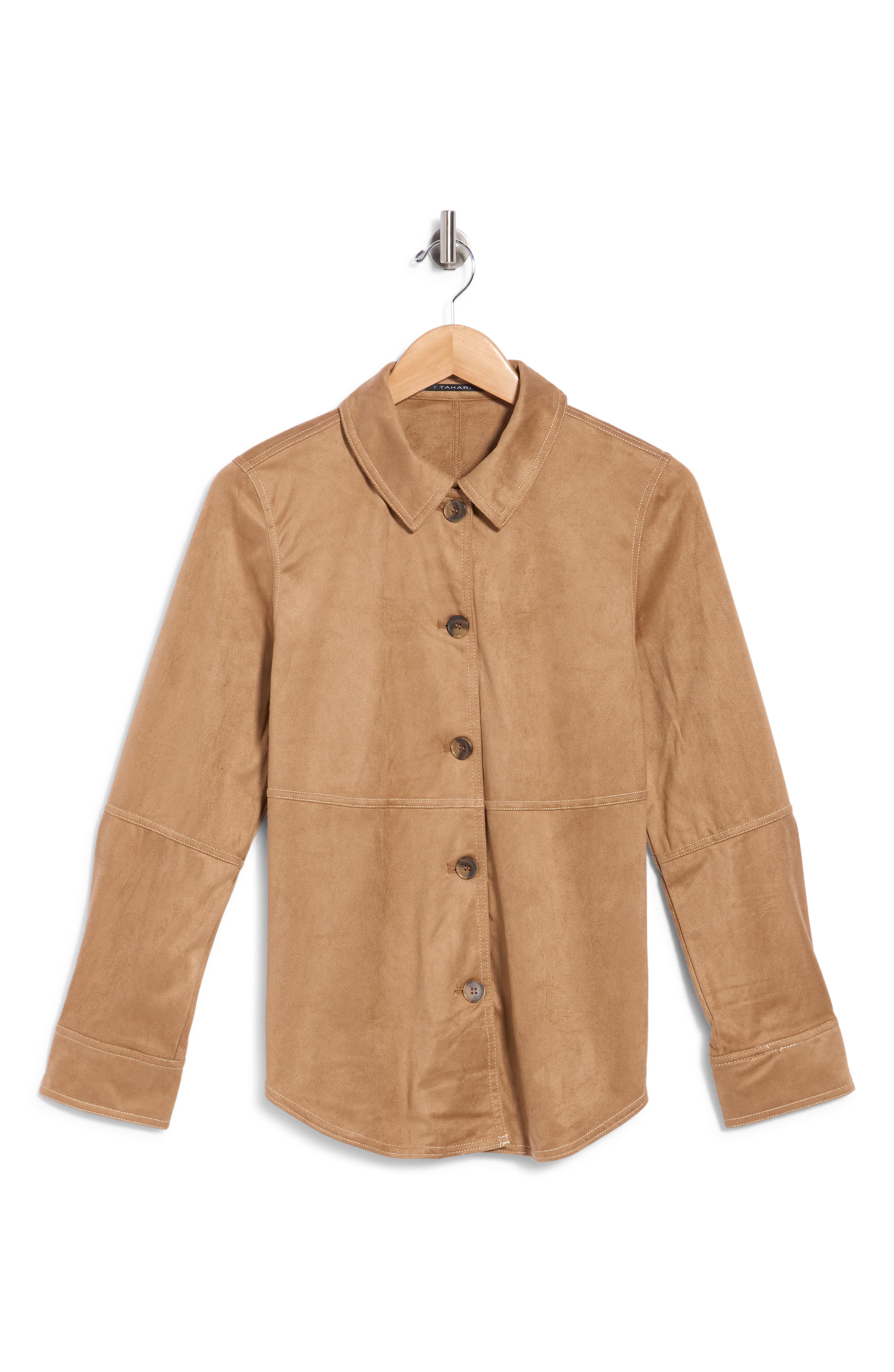 Faux Suede Shirt