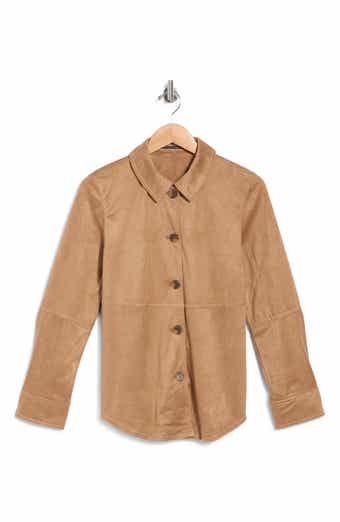 Faux Suede Shirt
