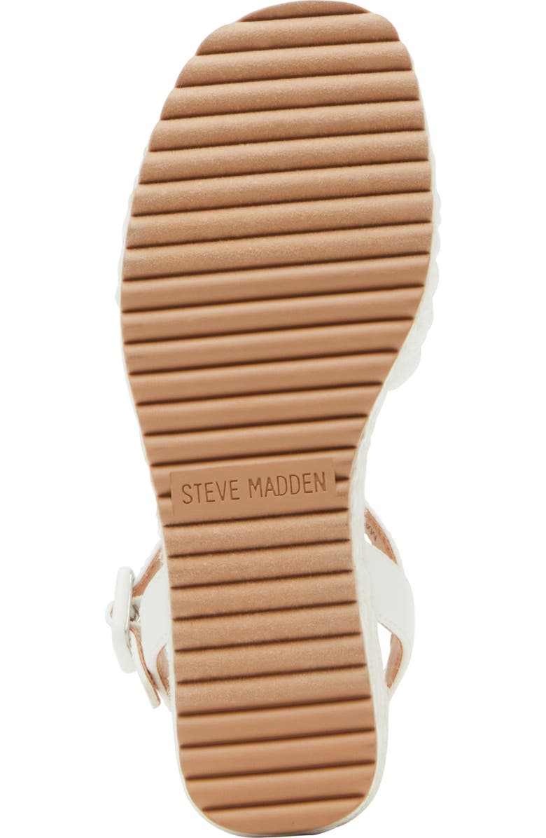 Steve Madden Kids' JCookie Platform Sandal, Alternate, color, White Mult