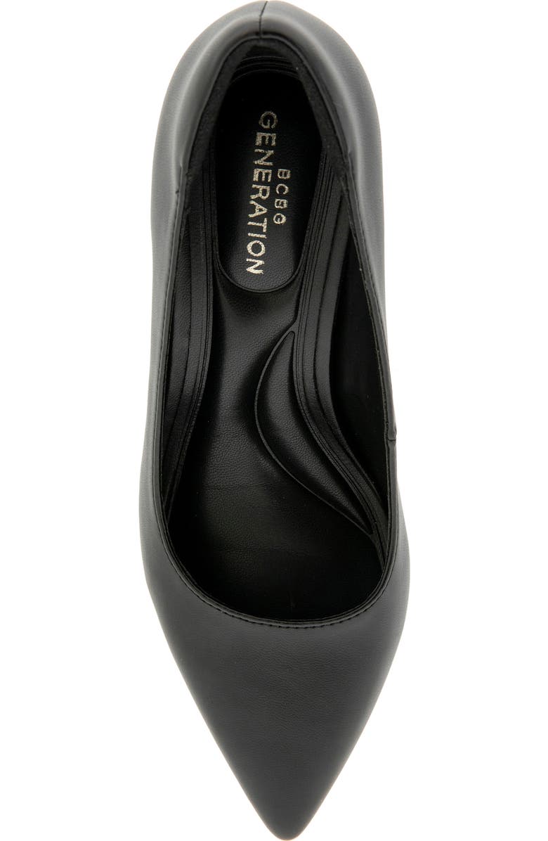 BCBGeneration Bissha Kitten Heel Pump - Wide Width Available, Alternate, color, Black