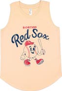 SOFT AS A GRAPE Youth Soft as a Grape  Orange Boston Red Sox Game Day Tank Top