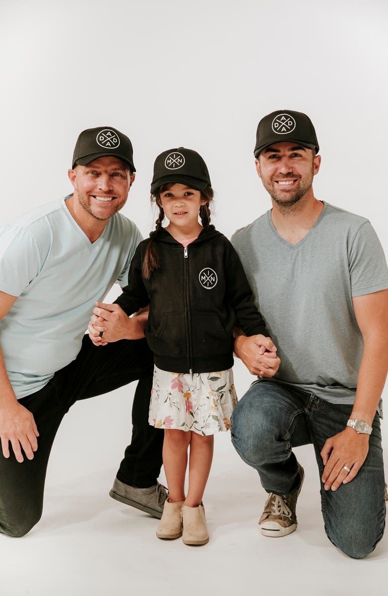 Tiny Trucker Co. Dada & Mini Set of 2 Trucker Hats, Alternate, color,