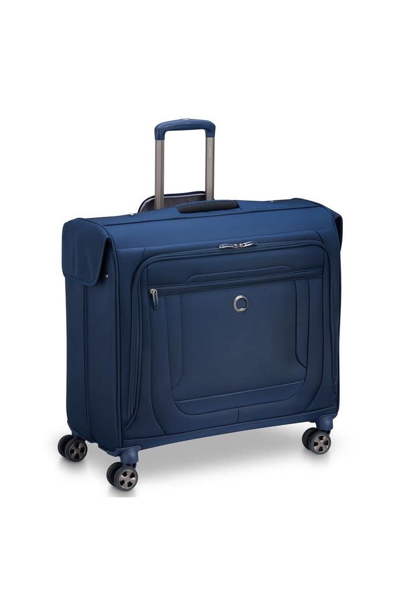 Helium DLX 24" Carry On Garment Bag with Spinner Wheels, Main, color, Blue