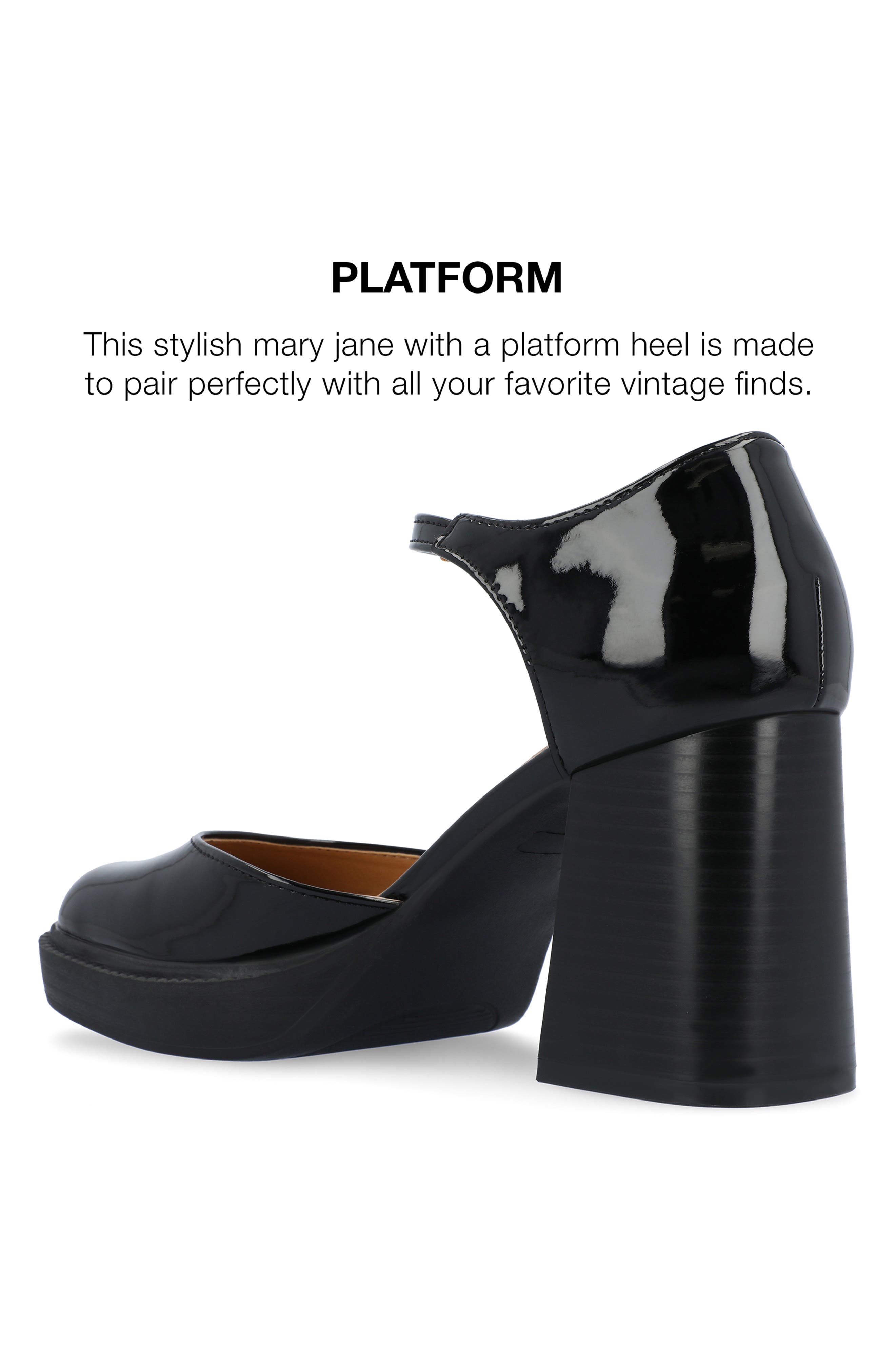 Journee Collection Sophilynn Pump, Alternate, color, Black