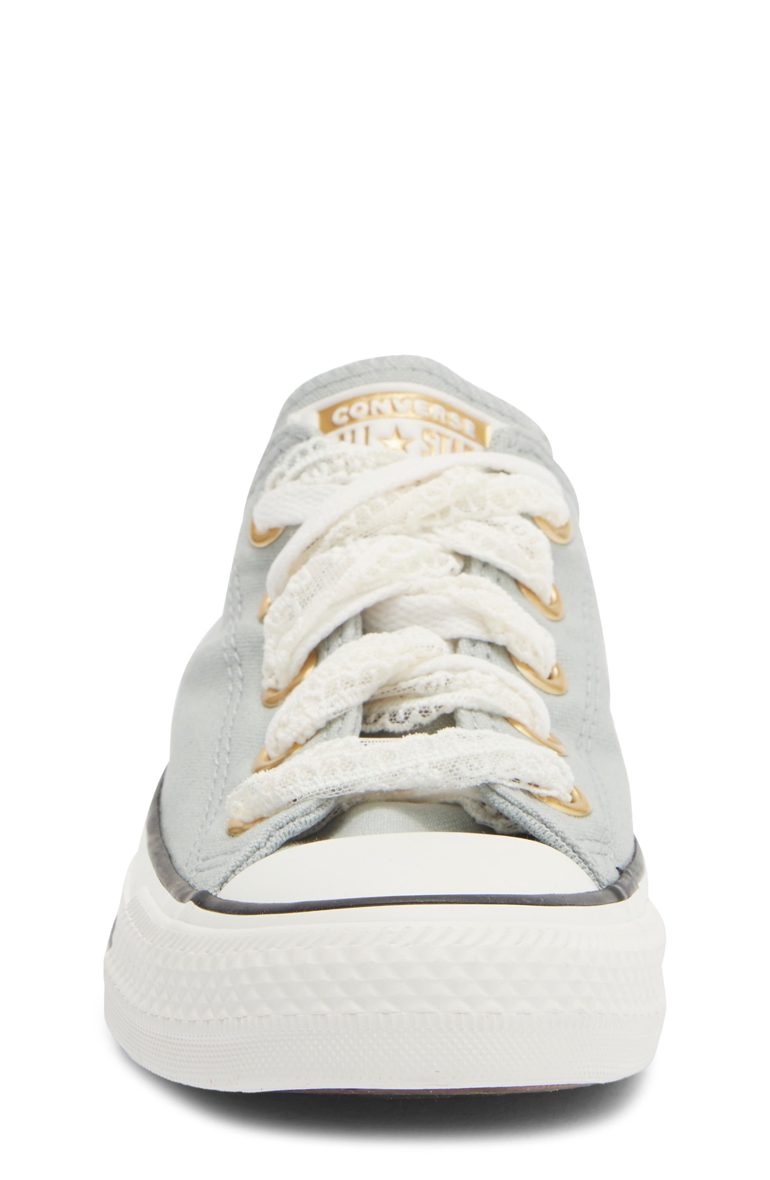 Kids' Chuck Taylor® All Star® Lace Oxford Sneaker, Alternate, color, PAVE MINT/ LIGHT GOLD