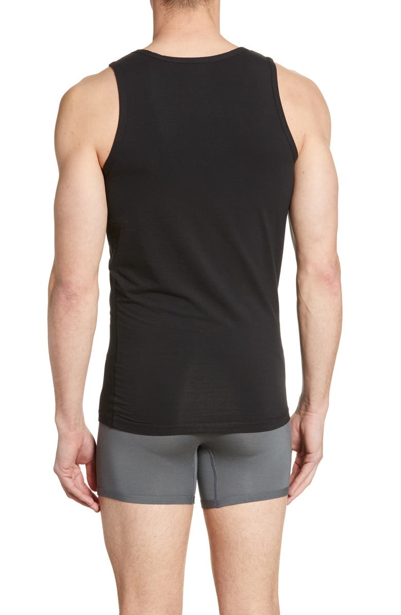 Tommy John Cool Cotton Tank Undershirt, Alternate, color, 