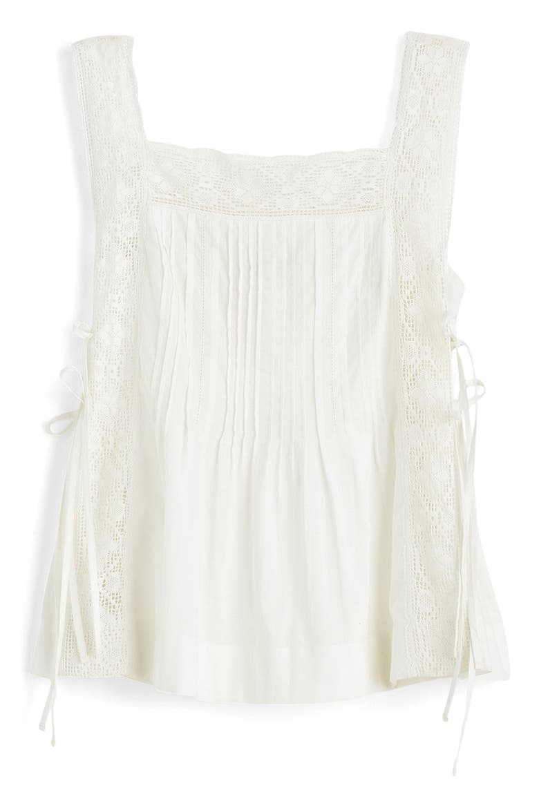 The Sophie Top, Alternate, color, WHITE