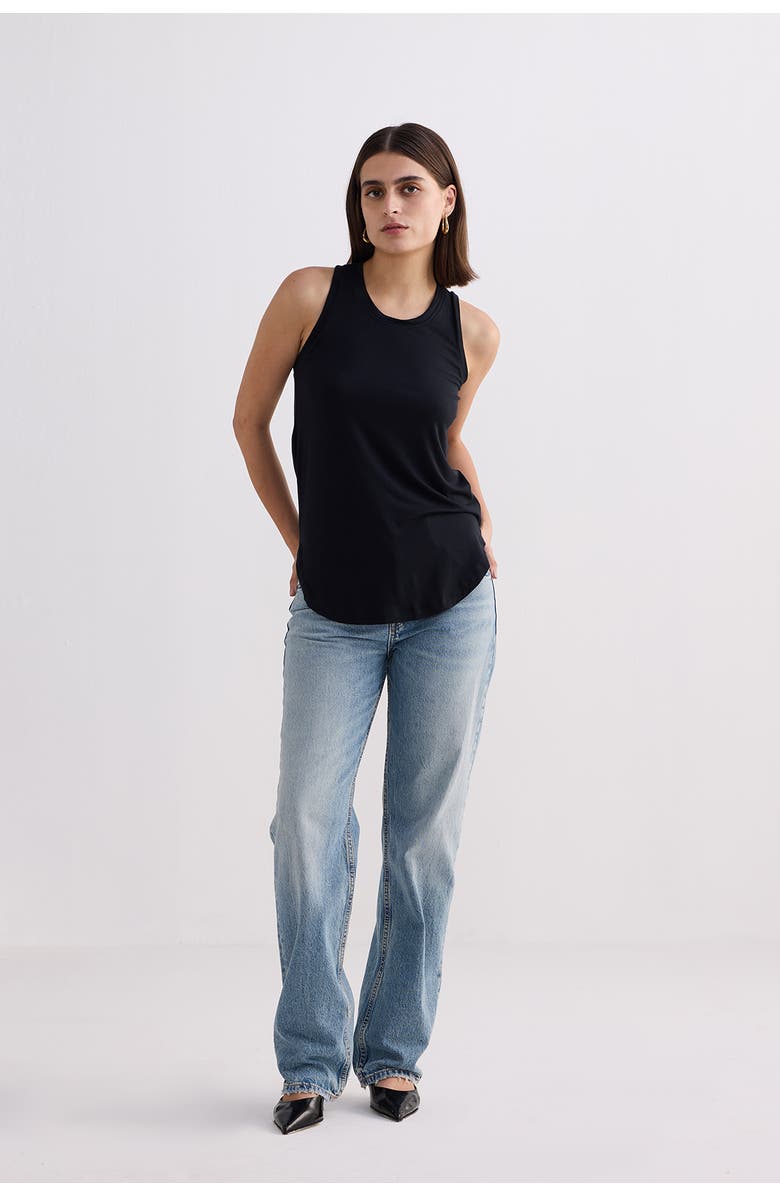 Reistor Back to Basics Top, Alternate, color, Black