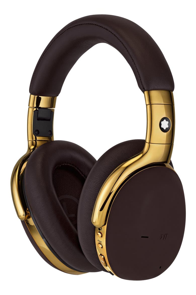 Noise Canceling Bluetooth® Headphones, Main, color, BROWN