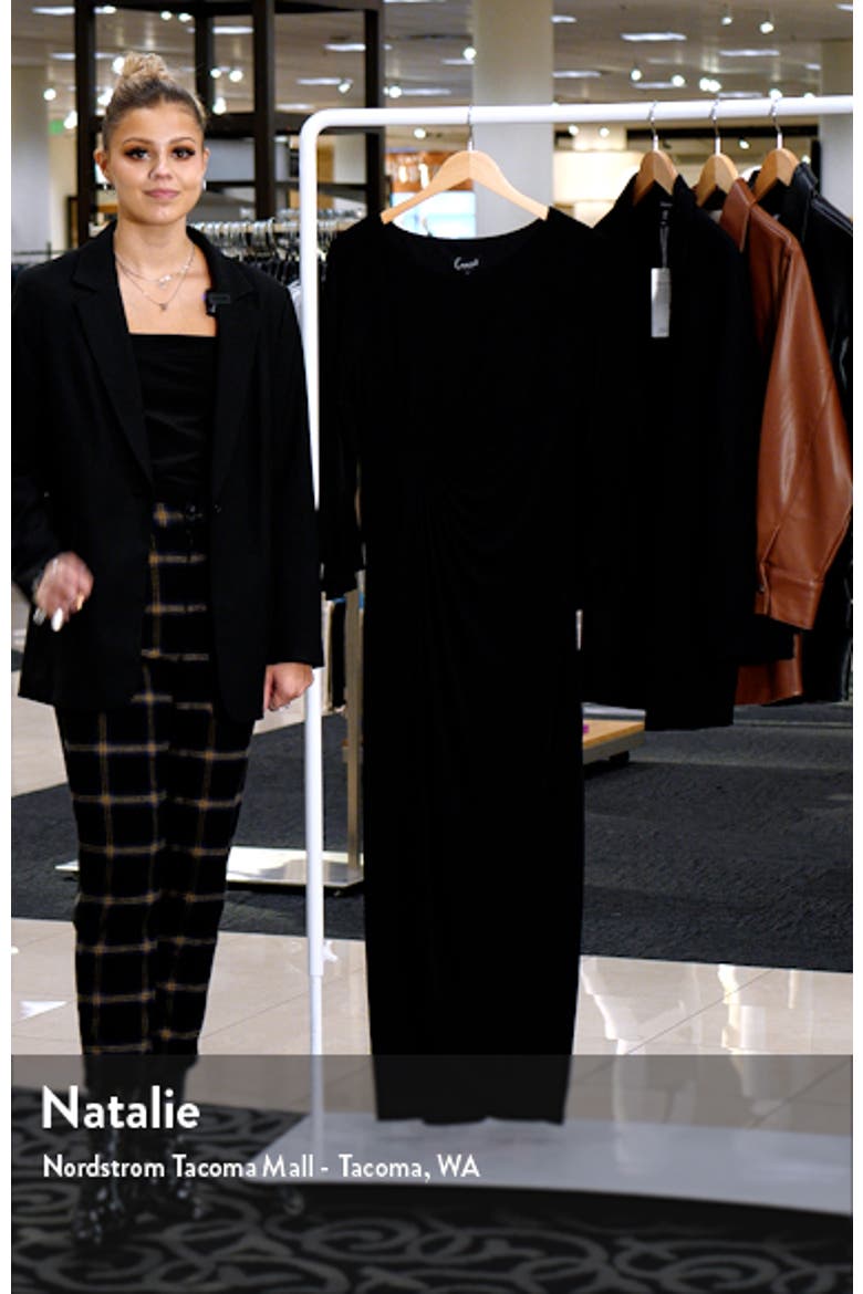 Bell Sleeve Gathered Waist Gown video
