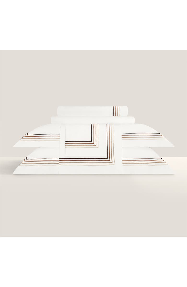 Togas Linari flat sheet, Alternate, color, White