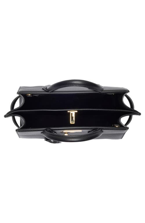 Ferragamo Studio Soft Top Handle Small Handbags Black
