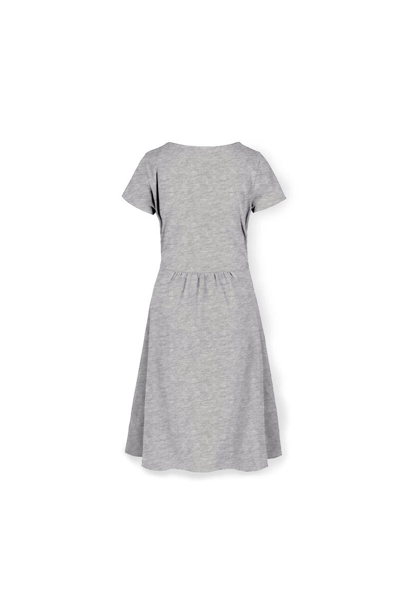 Hope & Henry Women's Organic Cotton Tie-Waist Knit Dress, Alternate, color, Gray Heather Solid