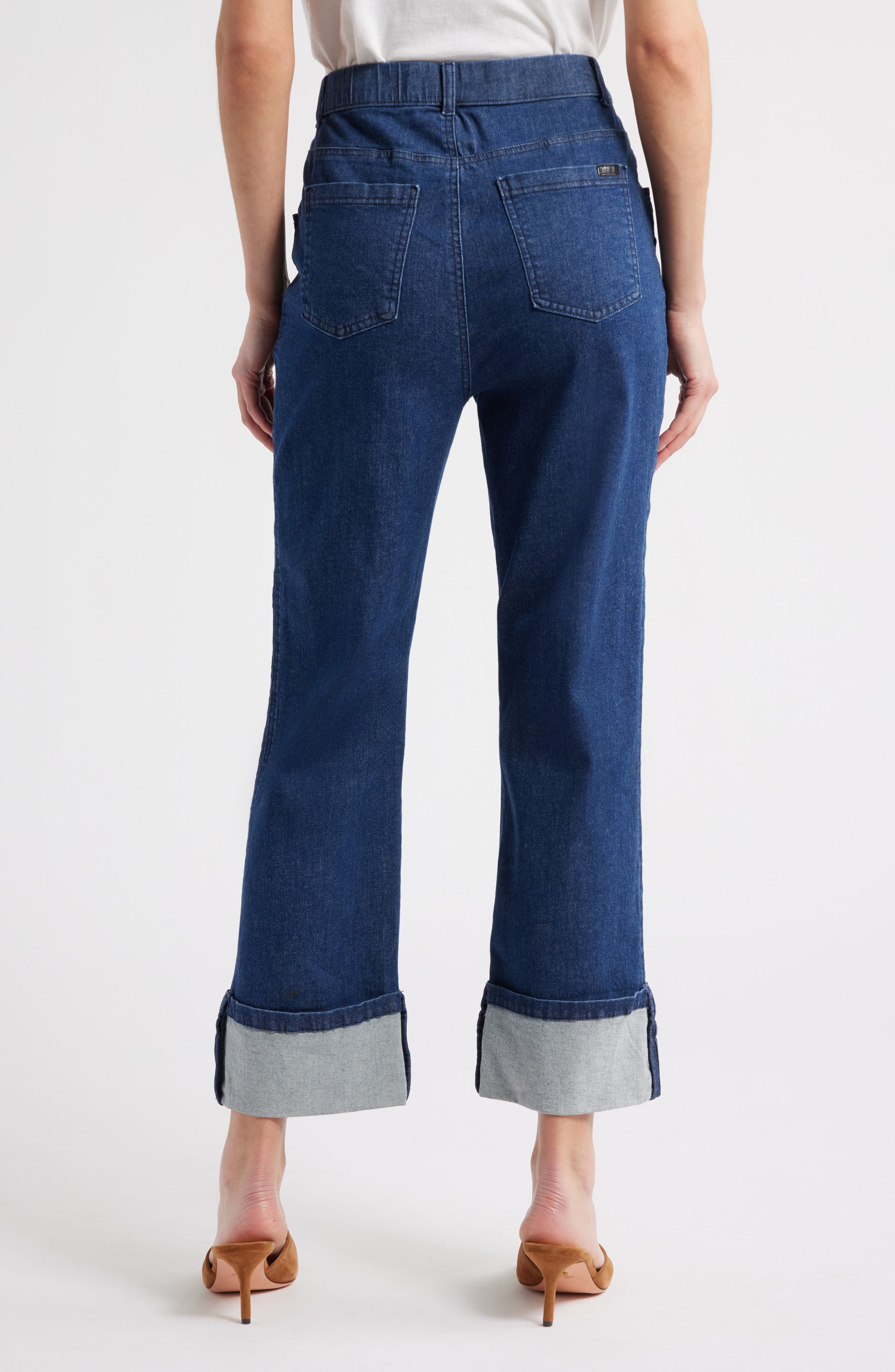 Cuffed Skimmer Jeans - image 4