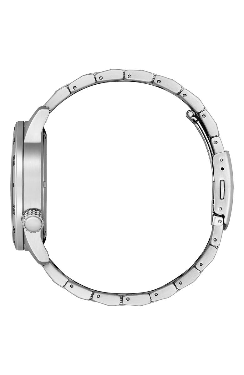 Citizen Eco-Drive Stainless Steel Bracelet Watch, 43mm, Alternate, color, 