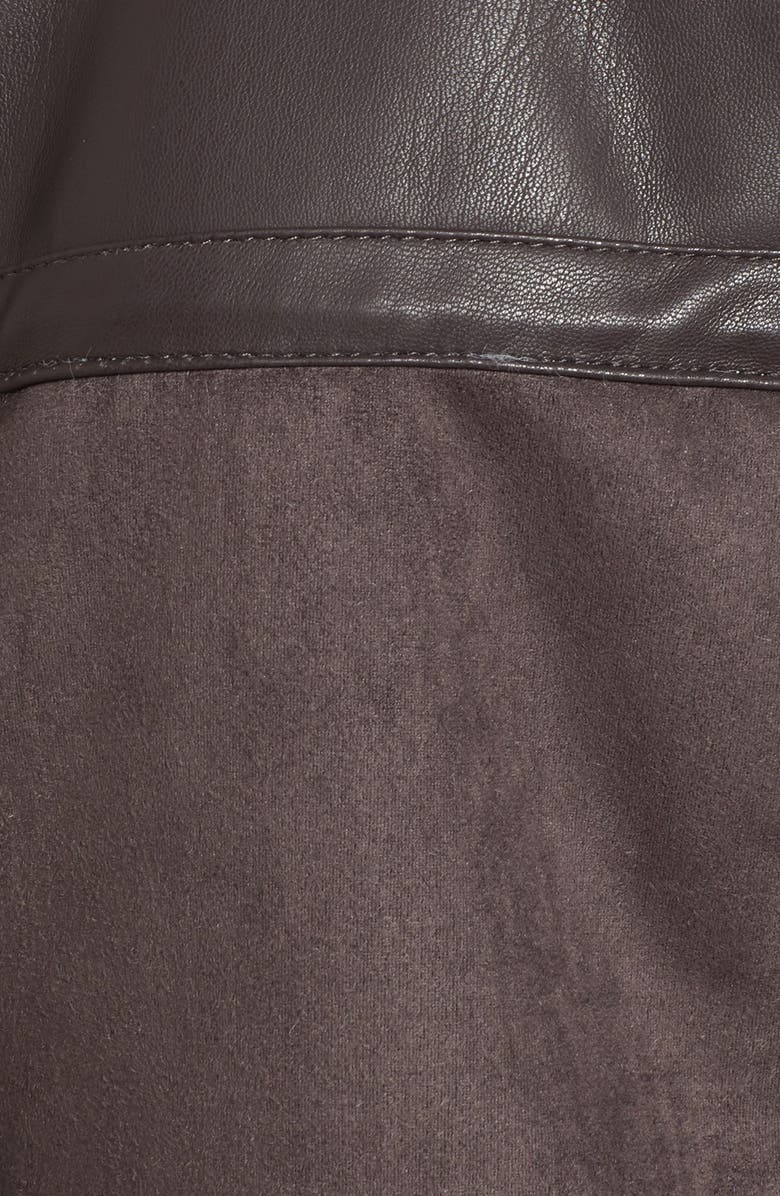 MICHAEL Michael Kors Faux Shearling Jacket, Alternate, color, 