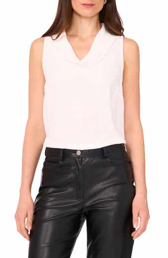 Vince Camuto Cowl Neck Sleeveless Blouse
