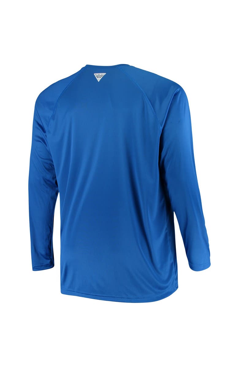 Columbia Men's Columbia Royal Florida Gators Big & Tall Terminal Tackle Long Sleeve Omni-Shade T-Shirt, Alternate, color, Royal