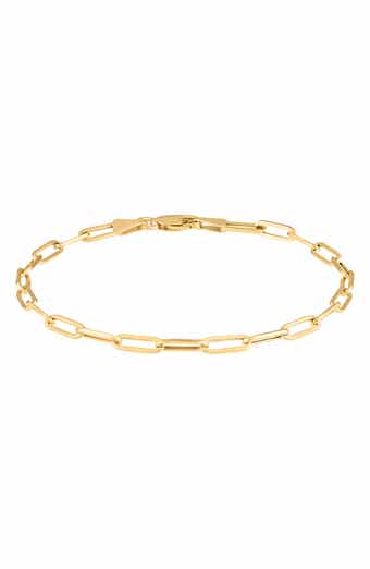 FUZION CREATIONS Paper Clip Chain Bracelet