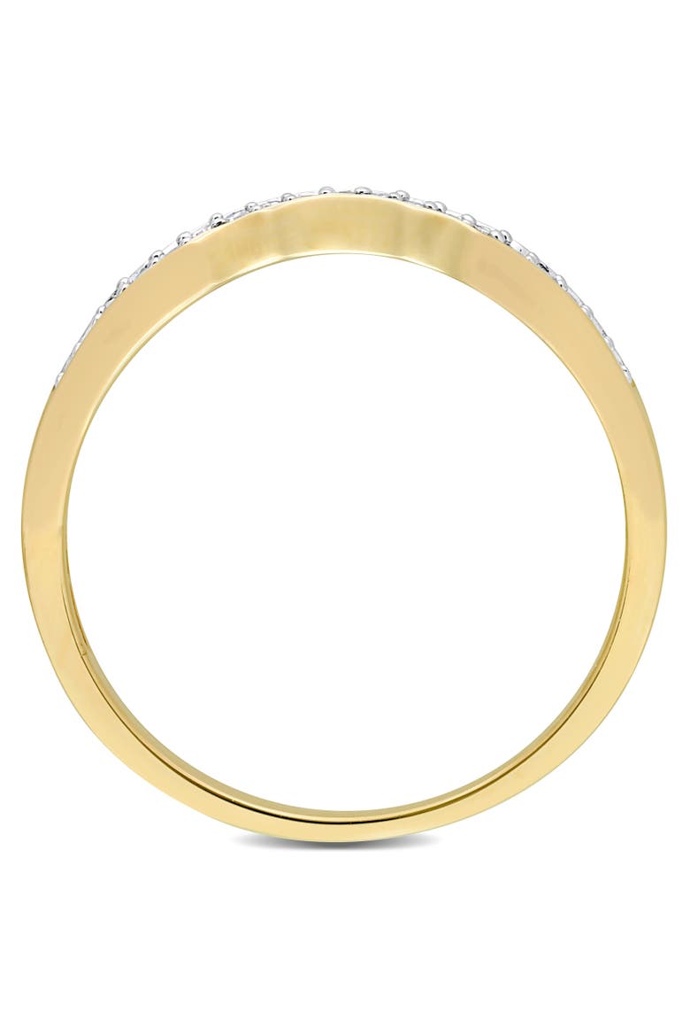 Diamond Accent Vintage Ring 10k, Alternate, color, 10k Yellow Gold