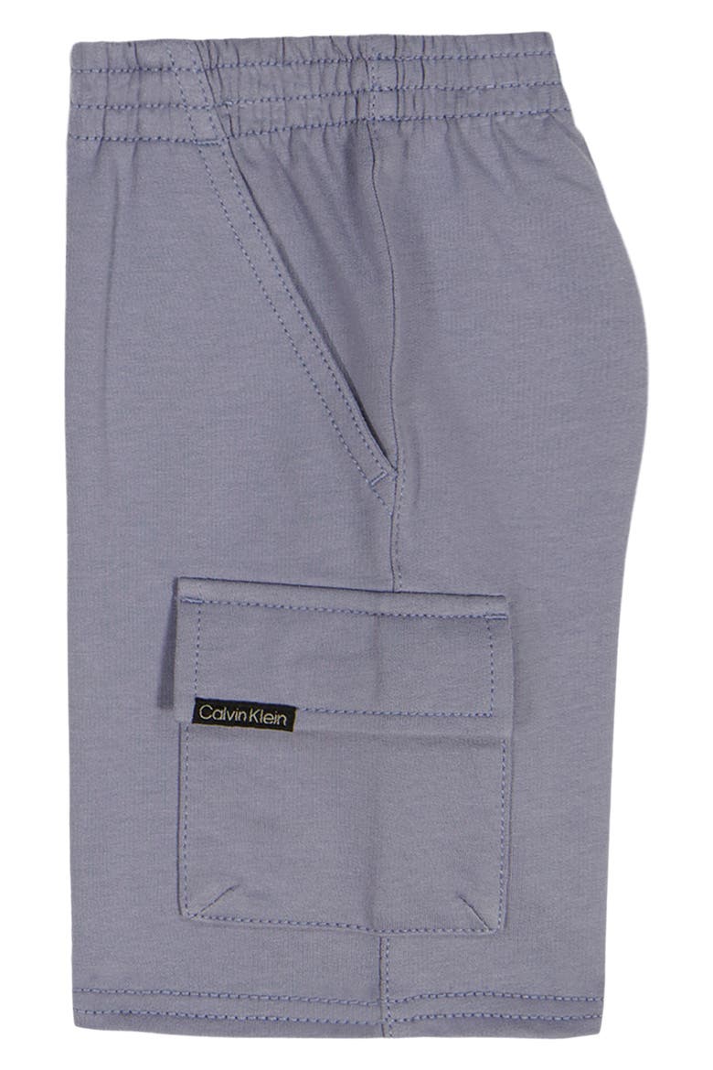Pocket T-Shirt & Cargo Shorts Set, Alternate, color, BLUE