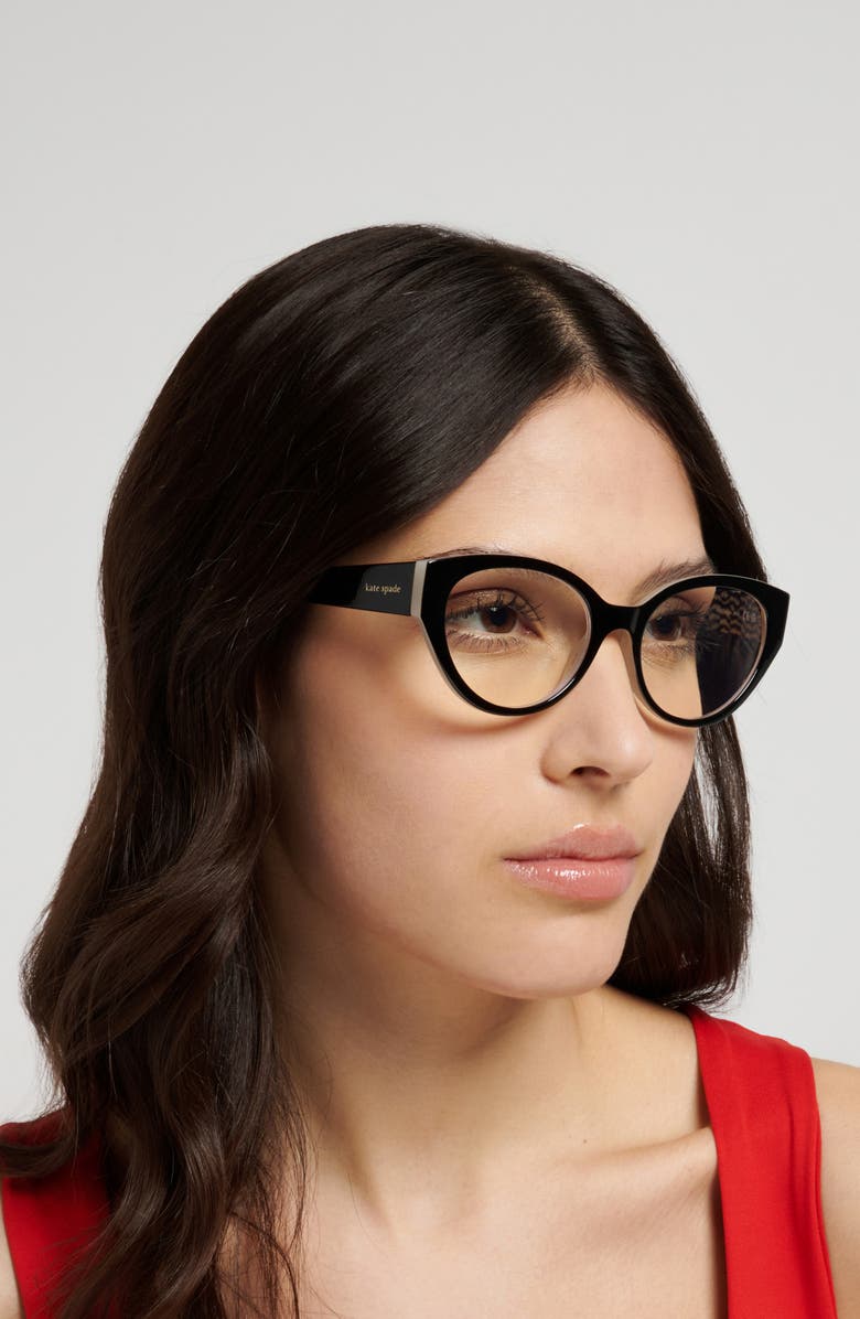 Kate Spade New York 53mm Reading Glasses, Alternate, color,