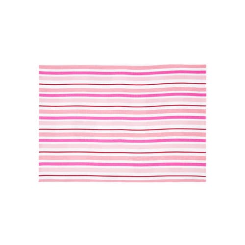 C & F Home C&f Home Love You More Placemats Set Of 6, 14" X 20" In Pink