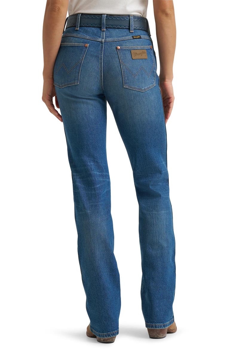 Wrancher High Waist Bootcut Jeans, Alternate, color, FLOWER CHILD