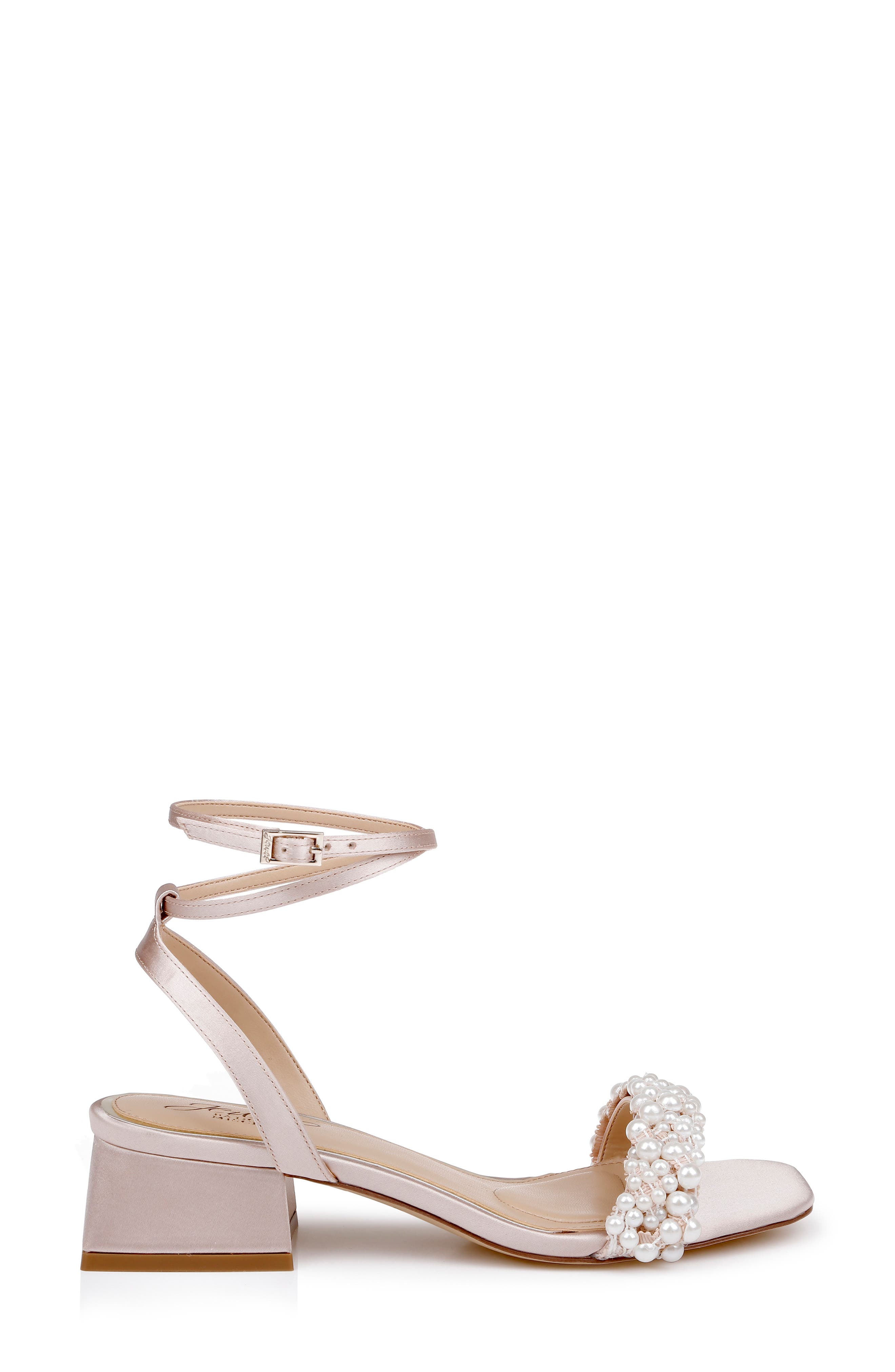 Payton Ankle Strap Sandal, Alternate, color, CHAMPAGNE SATIN