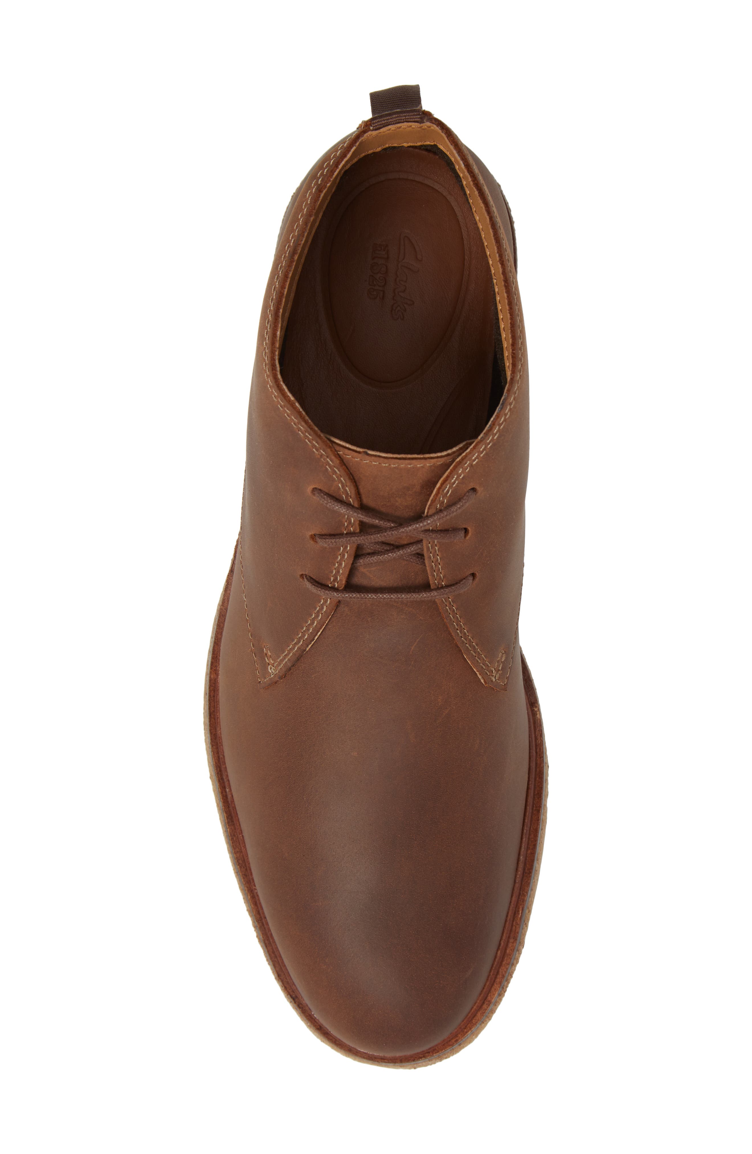 Clarkdale Chukka Boot, Alternate, color, DARK TAN LEATHER